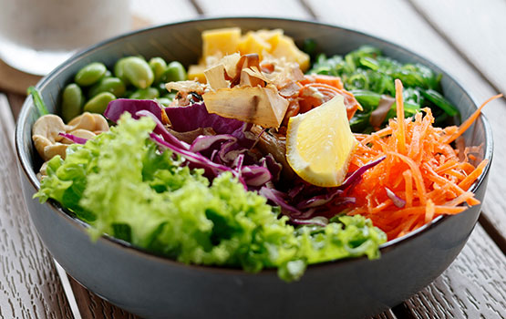 image of a poké bowl