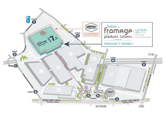 Plan salon fromage 2026