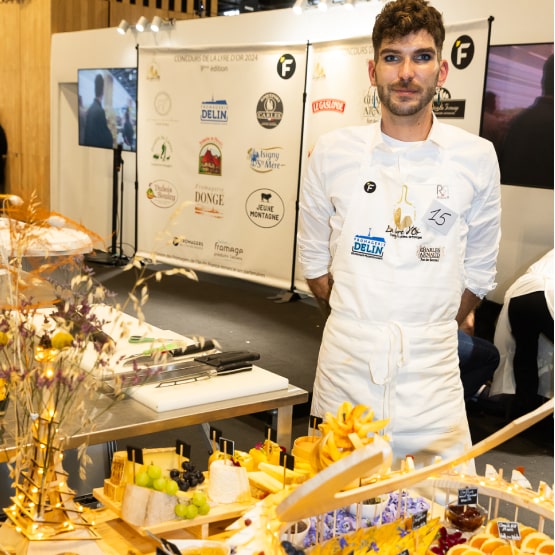 Portrait of one of the winners: Clément Gavand. 