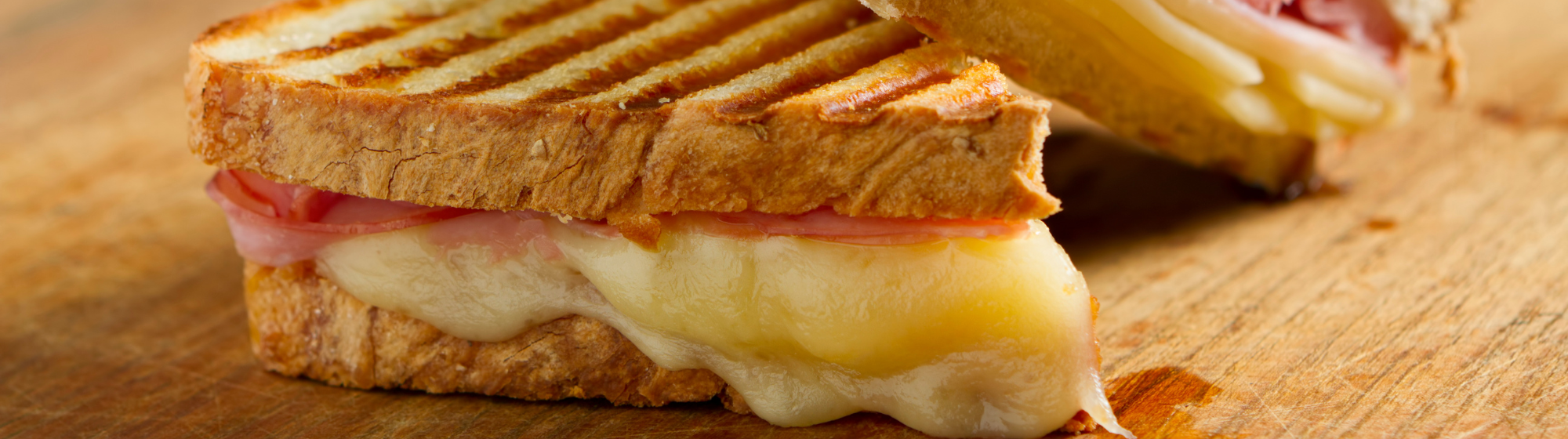 Panini ham and cheese