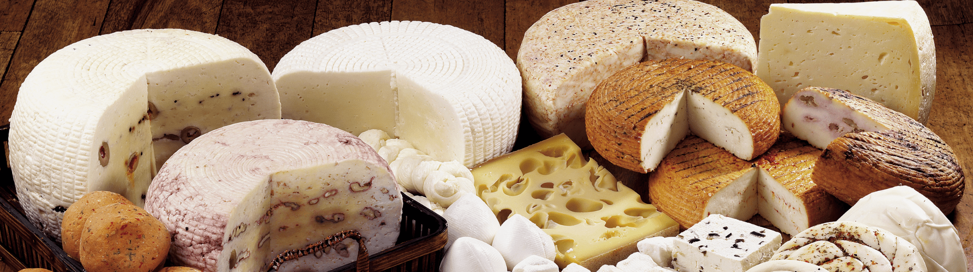 Une planche de fromages